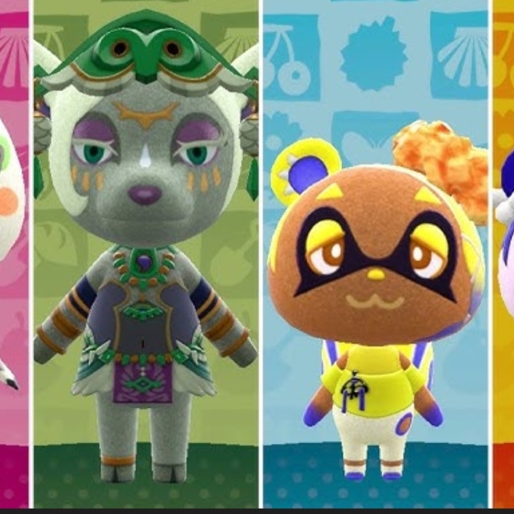 Animal Character Video Game Set